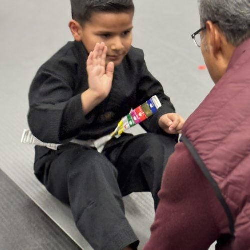 Excel Taekwondo students training in Littleton, Colorado