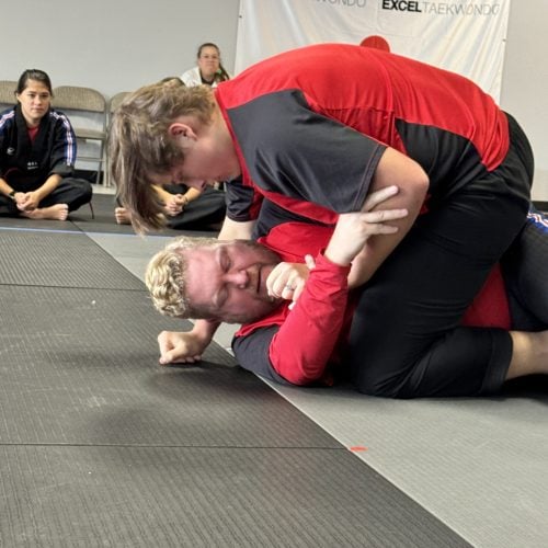 Excel Taekwondo students training in Littleton, Colorado